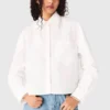 Crochet collar shirt Crochet collar shirt