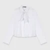 Crochet collar shirt Crochet collar shirt