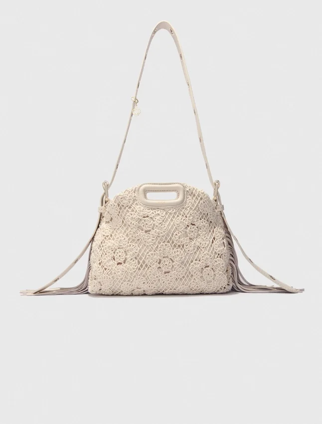 Crochet-knit mini Miss M bag Crochet-knit mini Miss M bag
