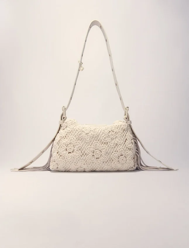 Crochet-knit mini Miss M bag Crochet-knit mini Miss M bag