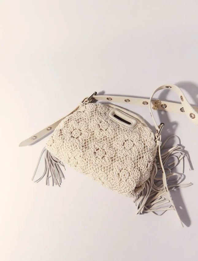 Crochet-knit mini Miss M bag Crochet-knit mini Miss M bag