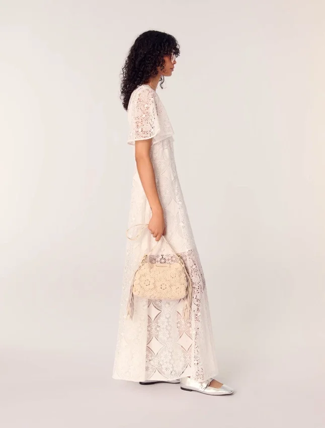 Crochet-knit mini Miss M bag Crochet-knit mini Miss M bag