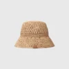 Crochet raffia bucket hat Crochet raffia bucket hat