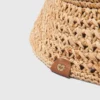 Crochet raffia bucket hat Crochet raffia bucket hat