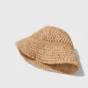 Crochet raffia bucket hat Crochet raffia bucket hat
