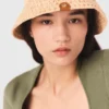 Crochet raffia bucket hat Crochet raffia bucket hat
