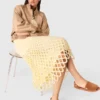 Crochet rhinestone skirt