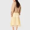 Crochet rhinestone skirt