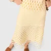 Crochet rhinestone skirt
