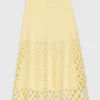 Crochet rhinestone skirt