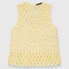 Crochet rhinestone top Crochet rhinestone top