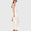 Crochet trousers with mirrors Crochet trousers with mirrors