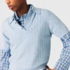 Cropped sweater with rhinestones