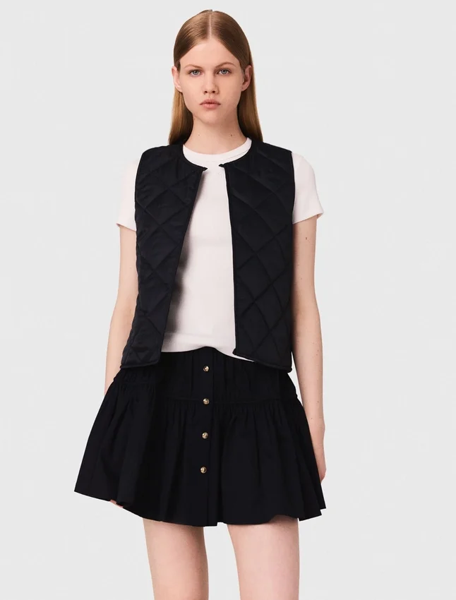 Cropped velvet collar jacket Cropped velvet collar jacket