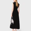 Cutout waist maxi dress