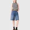 Denim Bermuda Shorts Denim Bermuda Shorts
