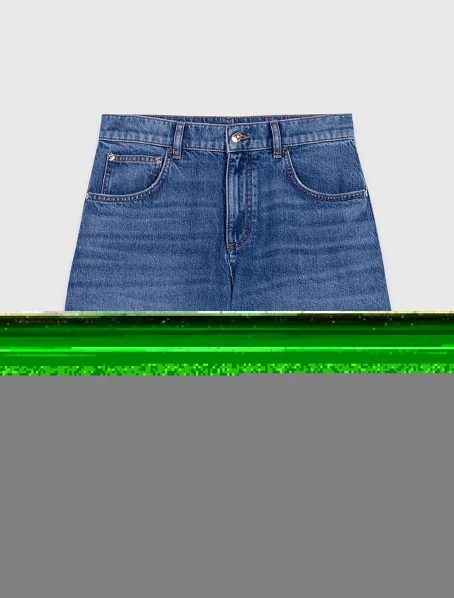 Denim Bermuda Shorts Denim Bermuda Shorts
