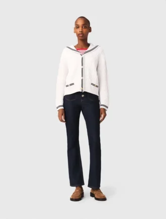 Denim jeans with pockets
