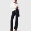 Denim jeans with pockets