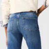 Denim jeans with pockets