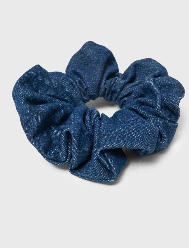 Denim scrunchie Denim scrunchie