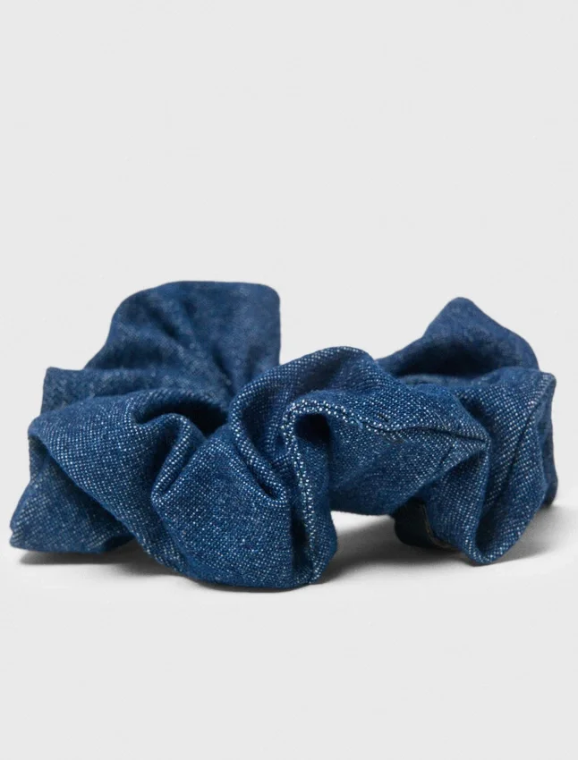 Denim scrunchie Denim scrunchie