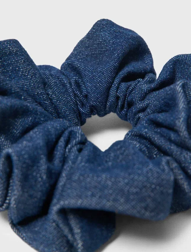 Denim scrunchie Denim scrunchie