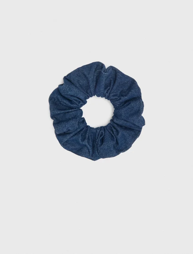 Denim scrunchie Denim scrunchie