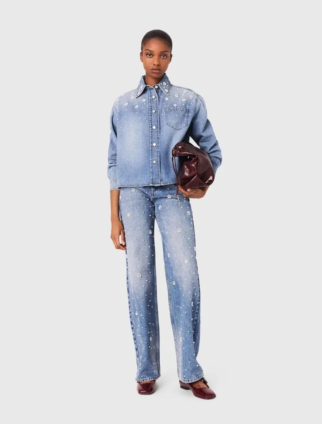 Denim shirt jacket Denim shirt jacket