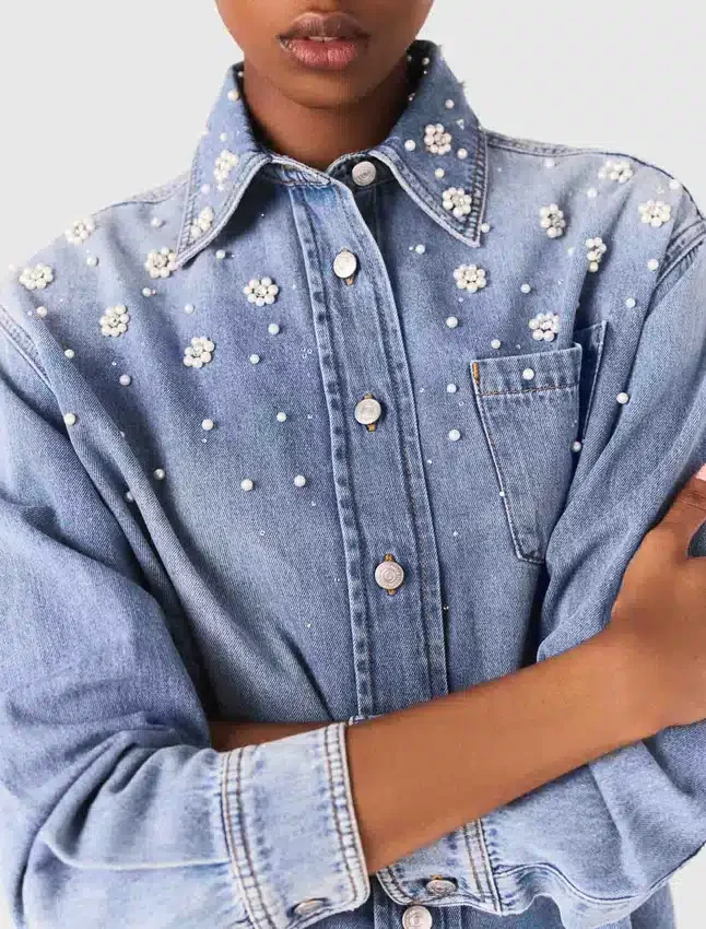 Denim shirt jacket Denim shirt jacket