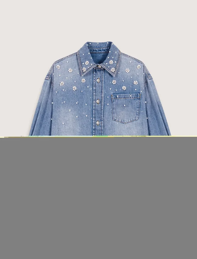 Denim shirt jacket Denim shirt jacket