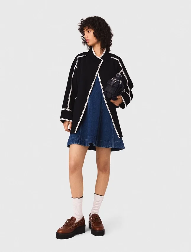 Double-faced coat Double-faced coat