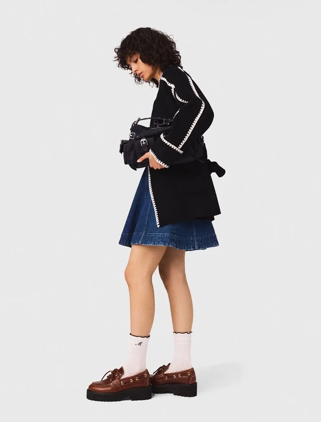 Double-faced coat Double-faced coat