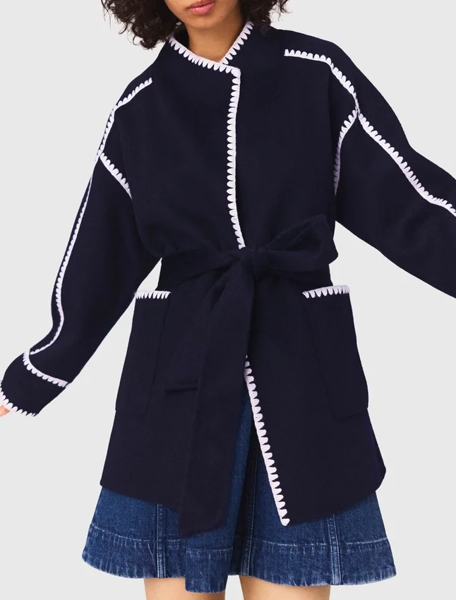 Double-faced coat Double-faced coat