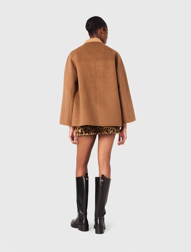 Double-faced mid-length coat Double-faced mid-length coat