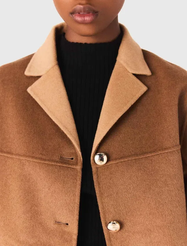 Double-faced mid-length coat Double-faced mid-length coat