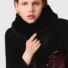 Double-faced mid-length coat