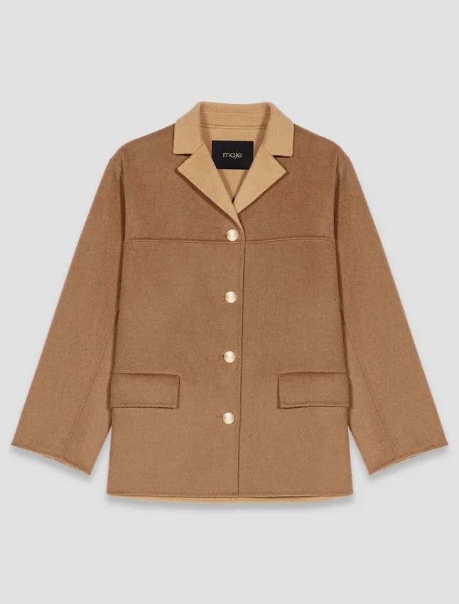 Double-faced mid-length coat Double-faced mid-length coat