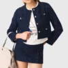 Embellished Cropped blazer