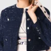 Embellished Cropped blazer
