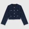 Embellished Cropped blazer