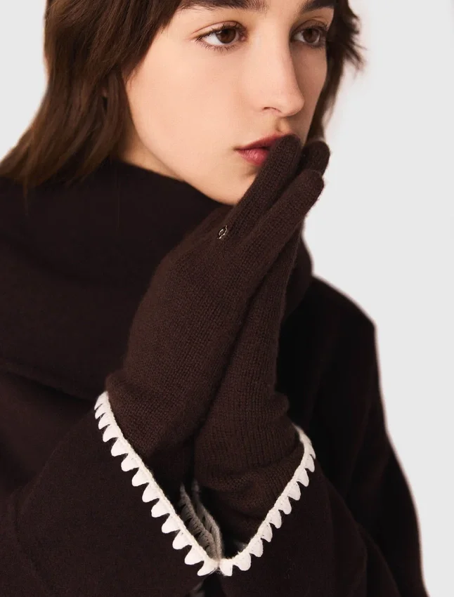 Embroidered double-faced coat Embroidered double-faced coat