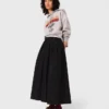 Embroidered logo cropped sweatshirt
