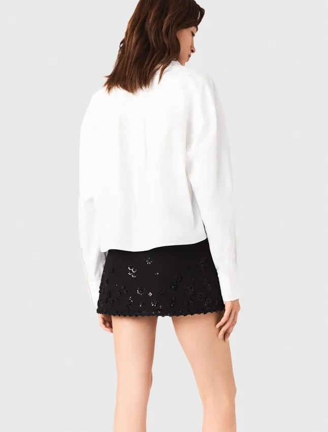Embroidered skort Embroidered skort