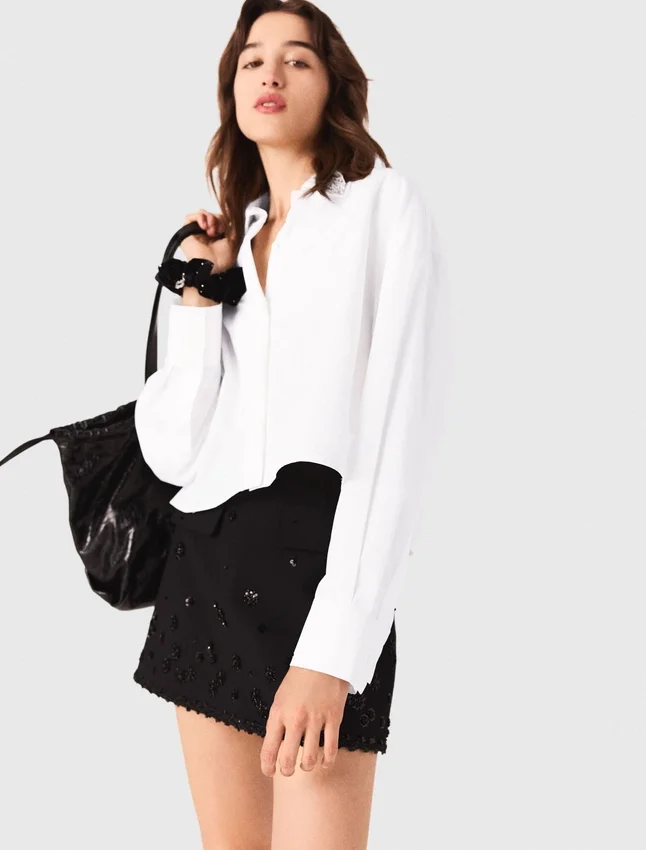 Embroidered skort Embroidered skort