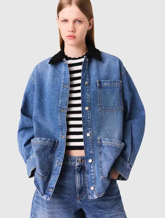Faded denim jacket Faded denim jacket