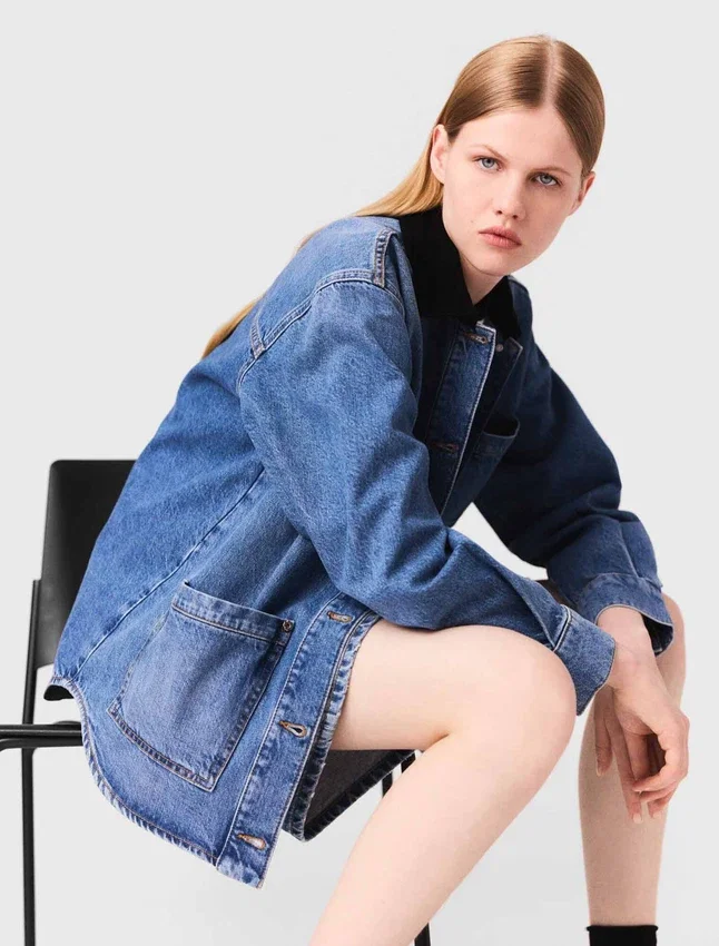 Faded denim jacket Faded denim jacket