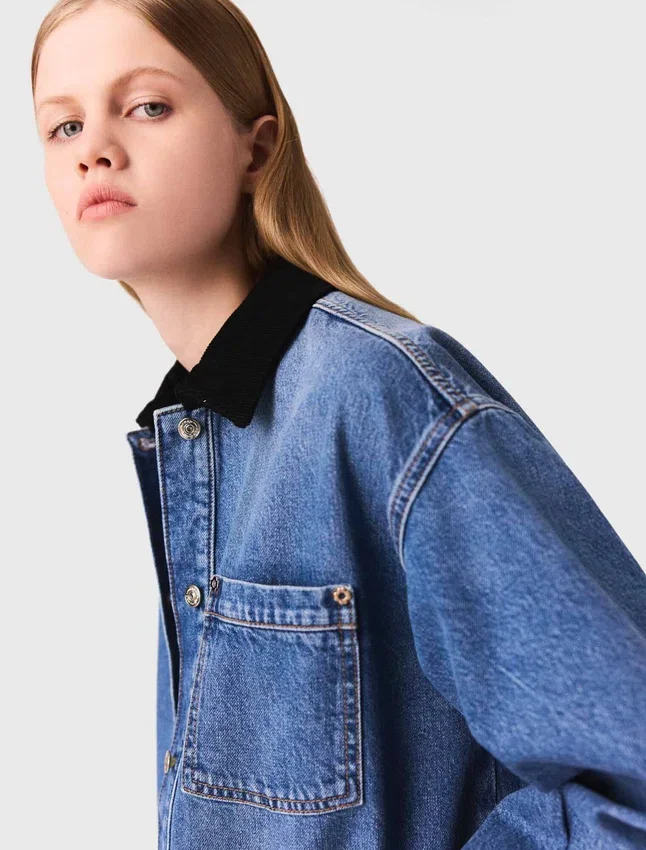 Faded denim jacket Faded denim jacket