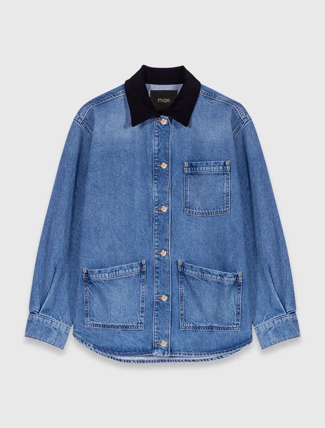 Faded denim jacket Faded denim jacket