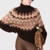 Fair Isle high-neck sweater